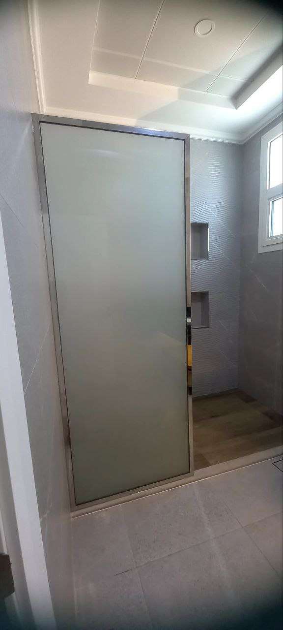 Fixed shower panel project 4