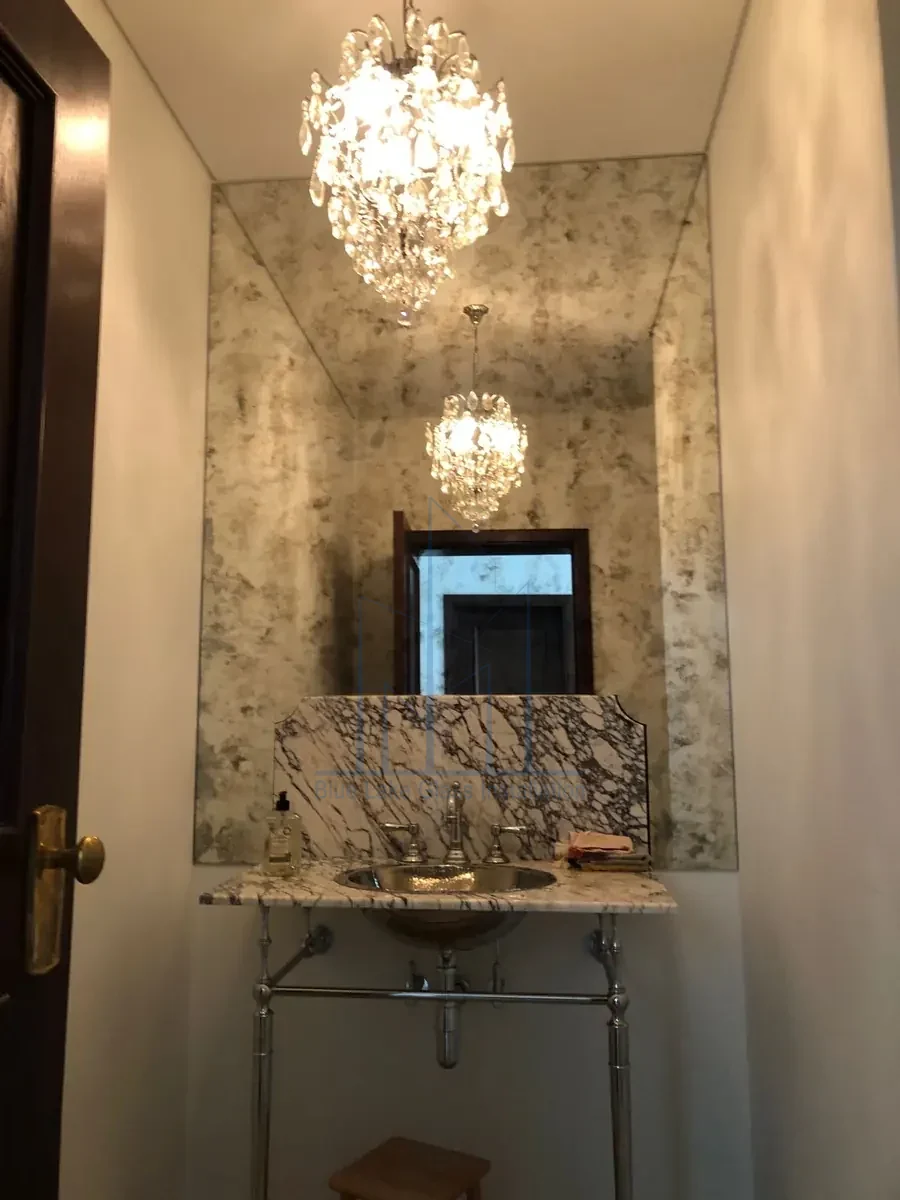 Antique Mirror installation project 2 in Dubai