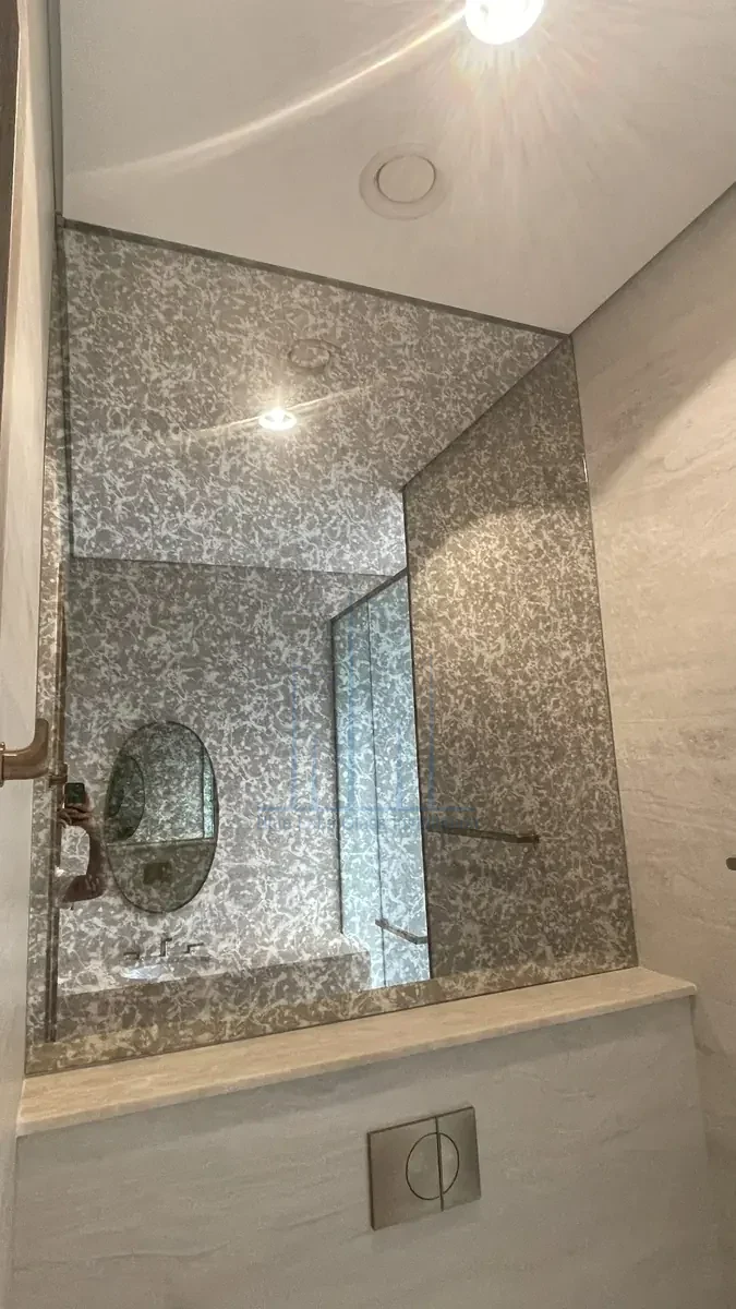 Antique Mirror installation project 3 in Dubai