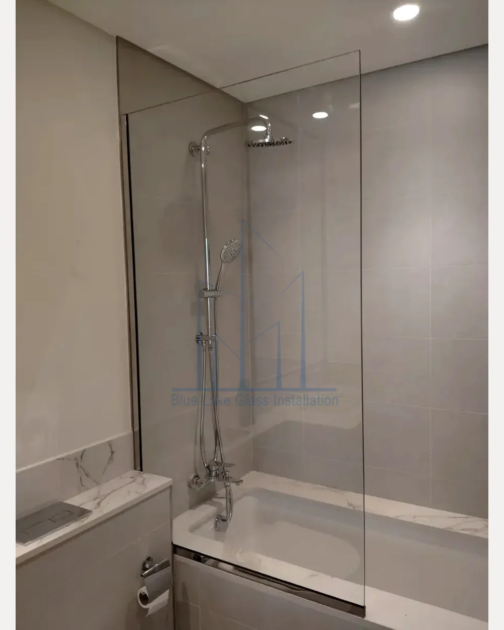 Bathtub glass screen project 2
