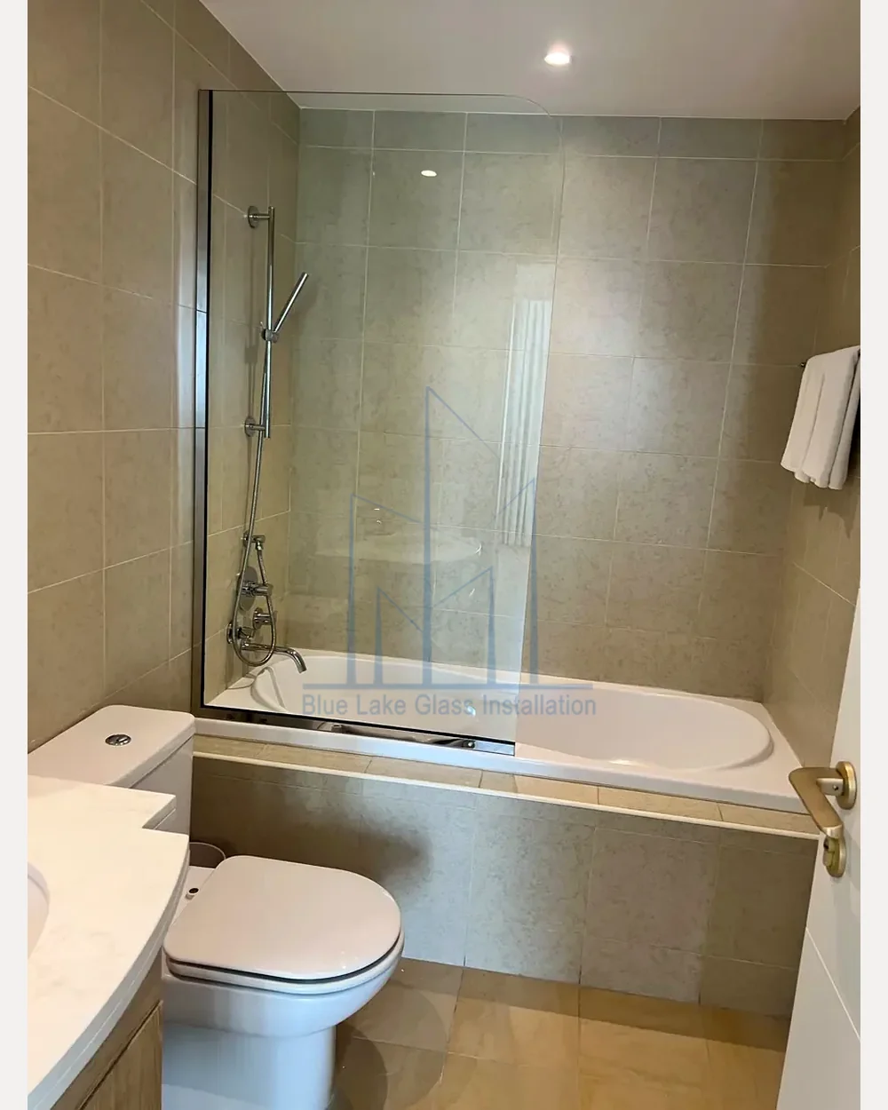 Bathtub glass screen project 4