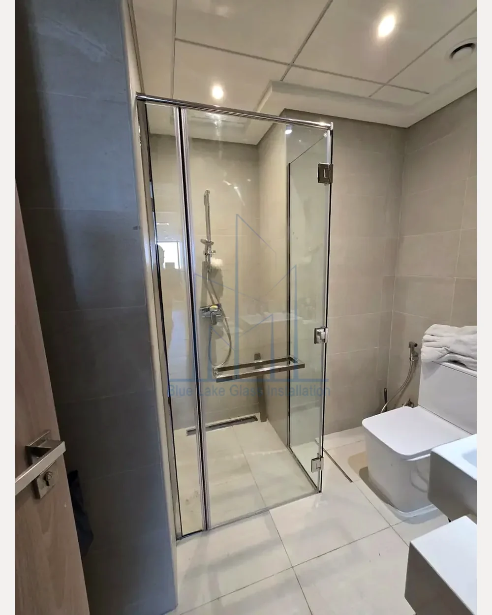 Frameless shower glass project 1